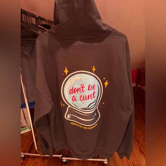 Assholes Live Forever- Don’t be a c**t Hoodie. XL - Picture 2 of 2